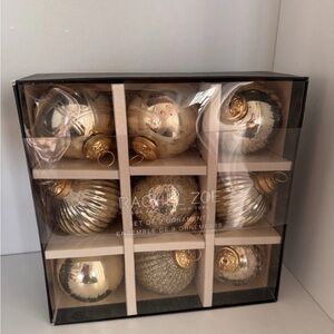 Rachel Zoe Elegant Classy Gold Ornaments